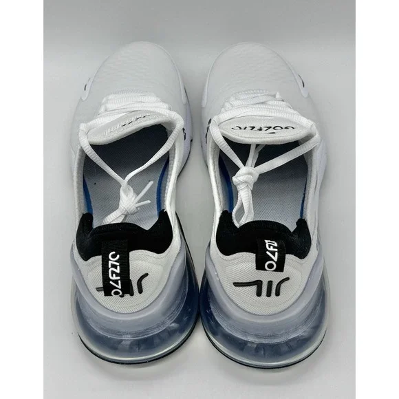 Nike Air Max 270 Golf White Black Size 8 CK6483 102 - Picture 3 of 8
